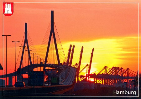 Kohlbranbrucke, Hamburg